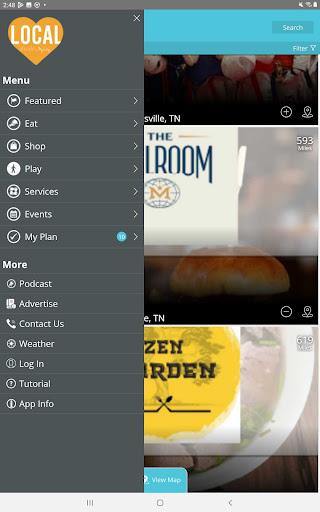 Screenshot of LOCAL In My City