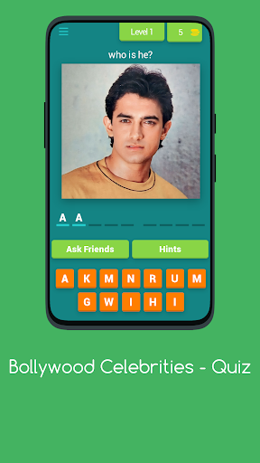 Android application Bollywood Celebrities - Quiz screenshort