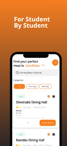 Mess Menu Screen 3