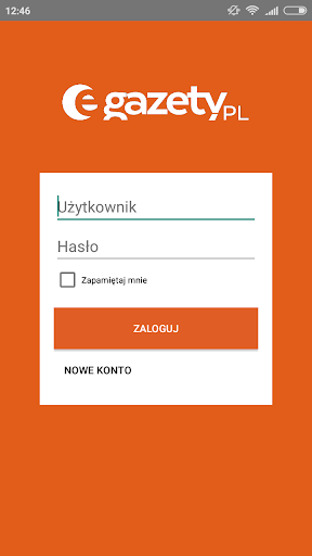 Android application eGazety screenshort