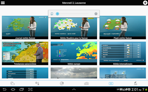 Weather for Switzerland Screenshot