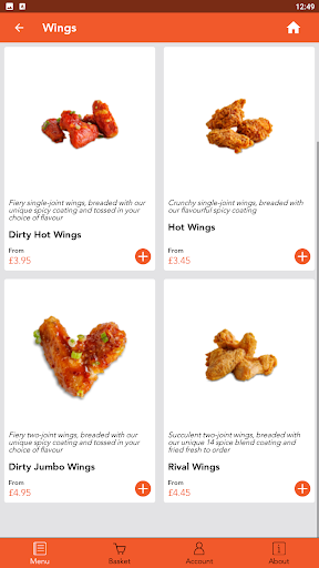 Dirty Wild Wings Screen 3