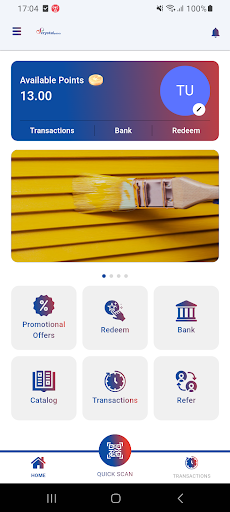 Android application CRYSTAL PAINTS screenshort