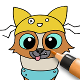 Puss N Boots Coloring icon