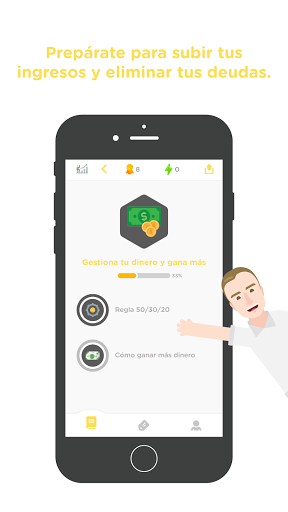 Android application Aprendiz Financiero screenshort