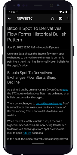 Bitcoin Latest Updates Screen 2