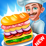 My sandwich Shop Cooking & Restaurant Chef Game icon