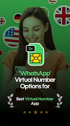 Virtual Phone Number & 2nd WAのおすすめ画像1