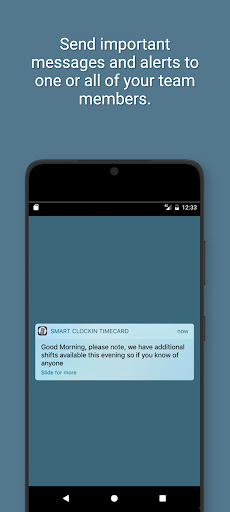 Smart Clockin Manager Screen 3