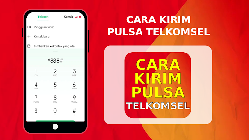 Android application Cara kirim pulsa Telkomcel screenshort