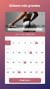 Captura de Pantalla 3 Glúteos perfectos en 30 días android