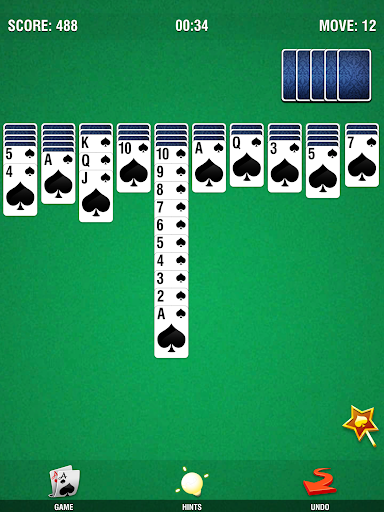 Spider Solitaire for Seniors