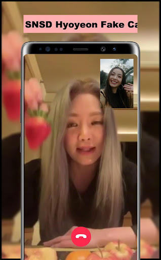 SNSD Hyoyeon Fake Call Screen 2