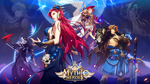 Download Mythic Heroes: Idle RPG Varies with device screenshots 1