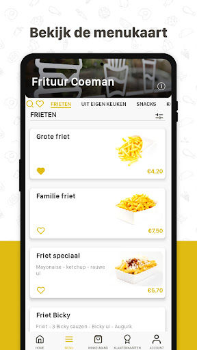 Frituur Coeman Screen 2