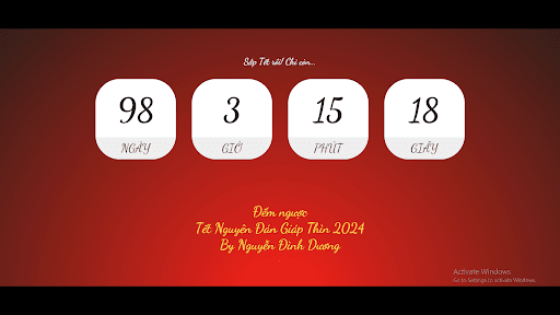 Đếm tết Việt Nam