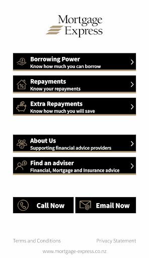 Android application Mortgage Express - Calculators screenshort