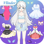 Cover Image of Tải xuống Trò chơi Vlinder Princess Dress up 1.6.56 APK