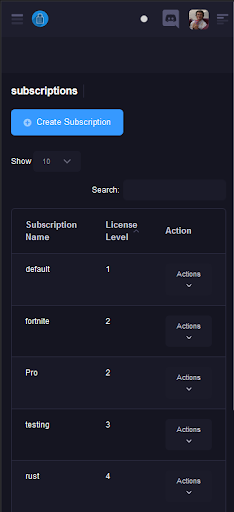 KeyAuth Screen 2