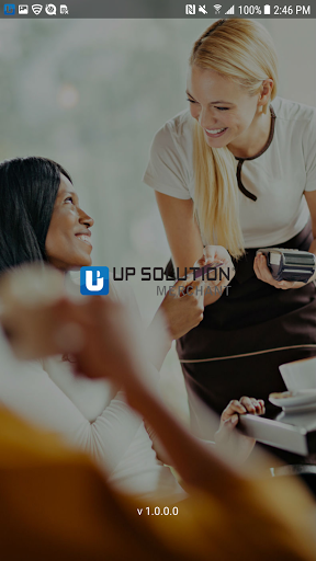 Android application UP Solution Merchant screenshort