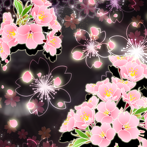 桜幻夜 和風の幻想壁紙きせかえ Google Play のアプリ