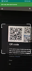 QR Code, All Barcode Scanner