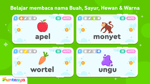 Belajar Membaca Anak TK PAUD