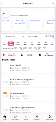 Mijn Punch! Club Screen 3