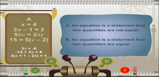 Equations vs Inequalities