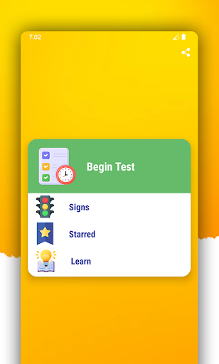 Android application New Zealand Driving Test screenshort