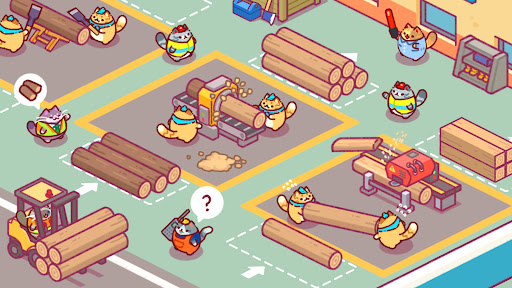 Lumbercat: Cute Idle Tycoon - Simulation - games