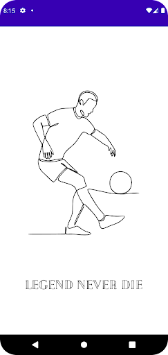 Android application GugutFootball screenshort