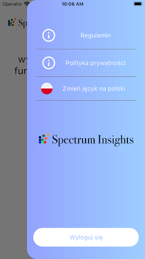 Android application Spectrum Insights Professional screenshort