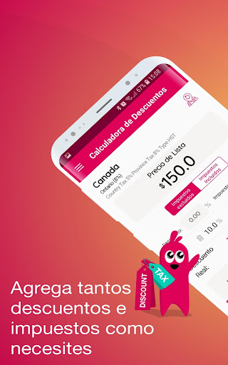 Vista previa de la aplicación