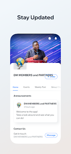 DM Members and Partners Screen 2
