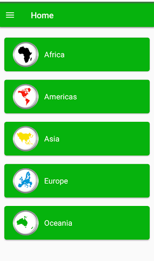 Android application World Country screenshort