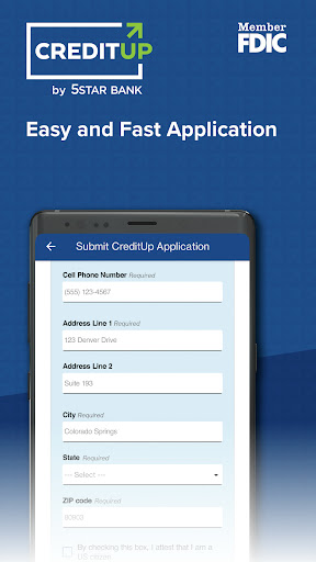 CreditUp by 5Star Bank Screen 3