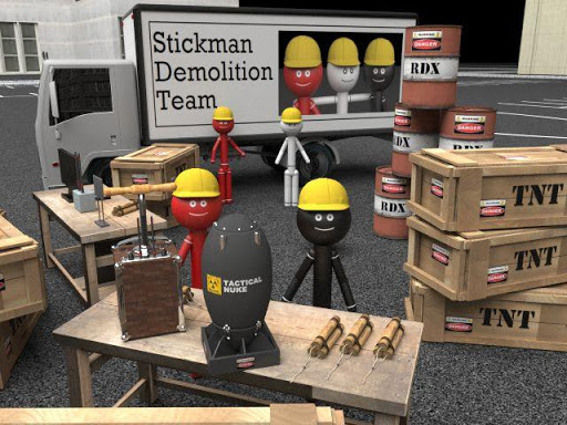 ① Stickman Demolition Team Screen 2