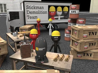 ① Stickman Demolition Team