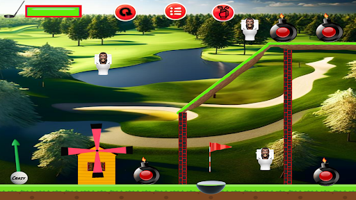 CrazyGolf Screen 2