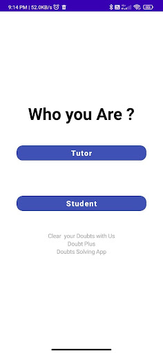Doubt PLUS:A Doubt Solving App Screen 2