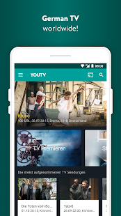 YouTV german TV in your pocket 3.1.6 APK screenshots 1