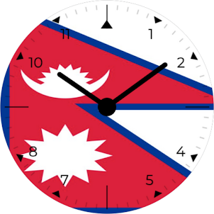 Nepal Analog Watch Face