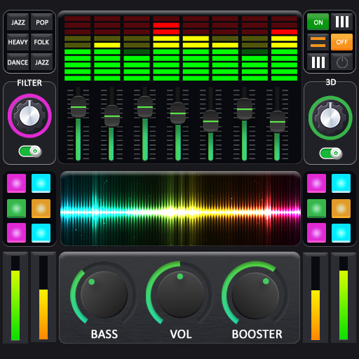 Music Equalizer – Bass Booster  Icon
