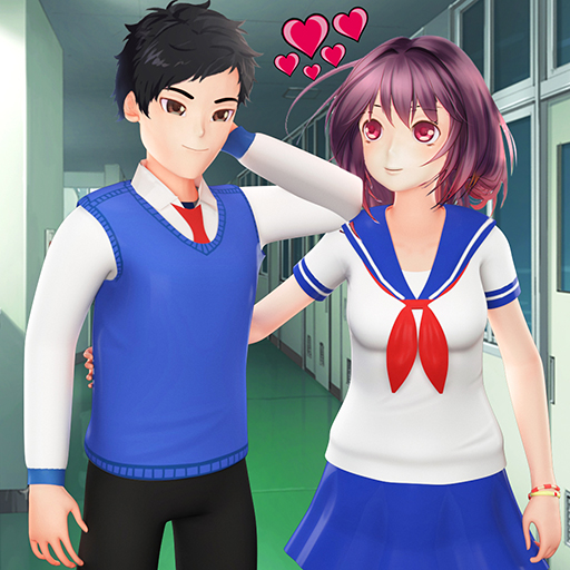 School Love Life: Anime Games logo
