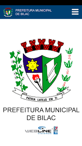 Android application Prefeitura Municipal de Bilac screenshort