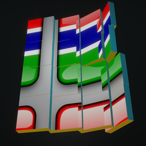 Dominoes Reverse : Flag Game logo