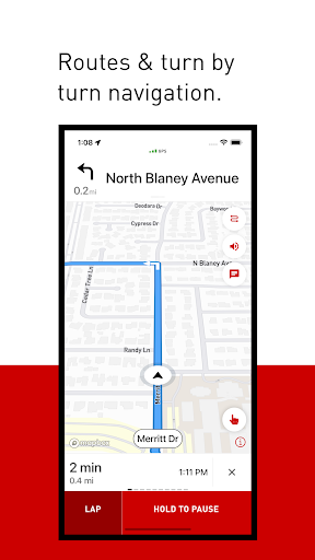 Screenshot of Bike & Run Tracker - Cadence