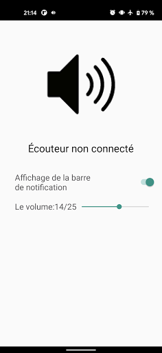 Aperçu de l'application
