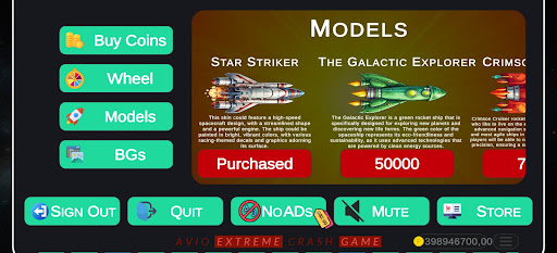 Avio Extreme Crash Game Screen 3